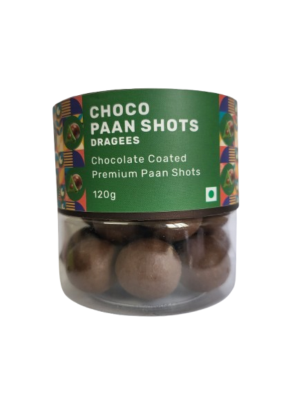 Choco Paan Dragees - Rich in Antioxidants & Flavor 120gm