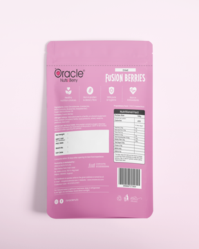 Oracle Nuts & Berry - 200gm Fusion Berries Mix (Strawberries, Cranberries, Blackcurrants, Blueberries, Raspberries) - Rich in Antioxidants & Fiber, 100% Pure & Hygienic, Premium Natural Snack - Oracle Nut