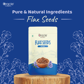 Natural Flax Seeds - Rich in Omega-3 & Fiber 200gm