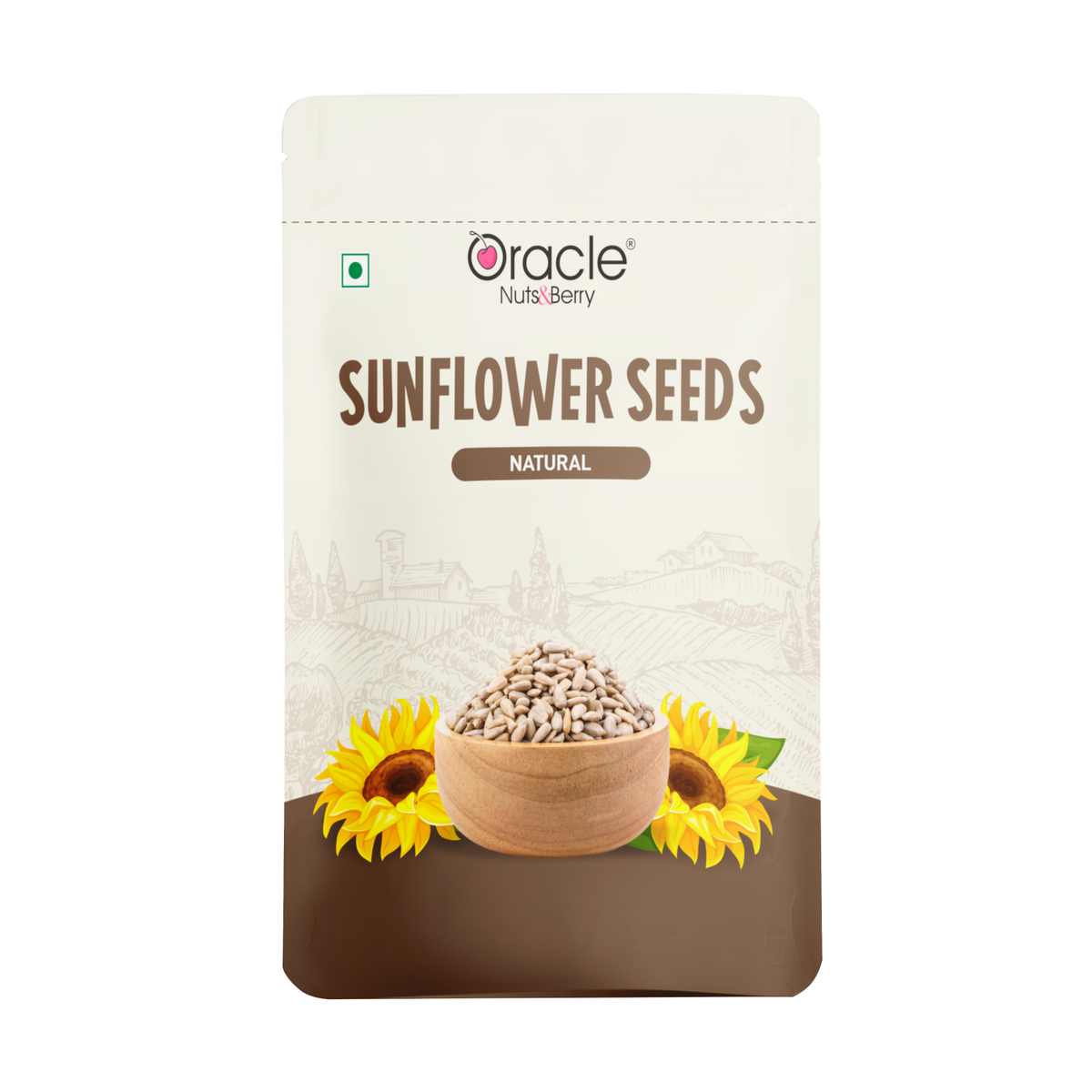 Natural Sunflower Seeds - Rich in Vitamin E & Protein 200gm - Oracle Nut