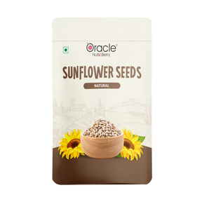 Natural Sunflower Seeds - Rich in Vitamin E & Protein 200gm - Oracle Nut