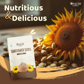 Natural Sunflower Seeds - Rich in Vitamin E & Protein 200gm - Oracle Nut