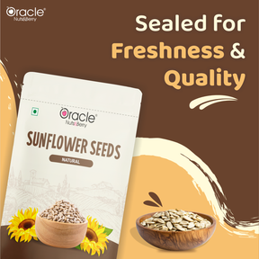 Natural Sunflower Seeds - Rich in Vitamin E & Protein 200gm - Oracle Nut