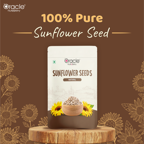 Natural Sunflower Seeds - Rich in Vitamin E & Protein 200gm - Oracle Nut