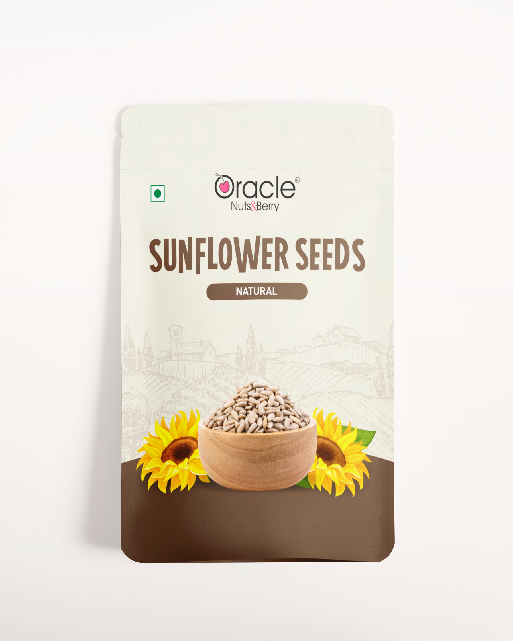 Natural Sunflower Seeds - Rich in Vitamin E & Protein 200gm - Oracle Nut