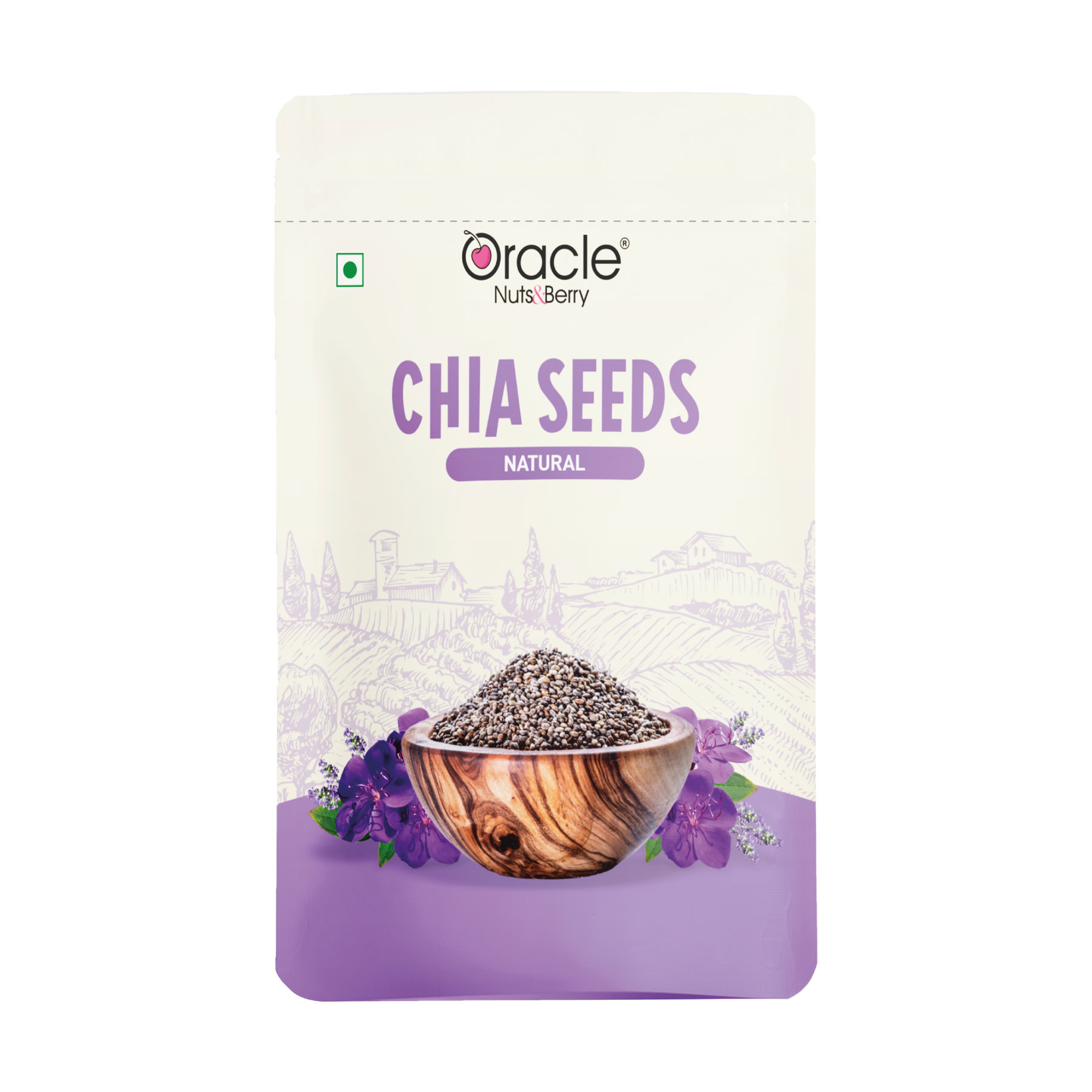 Natural Chia Seeds - Rich in Omega-3 & Fibers 200gm